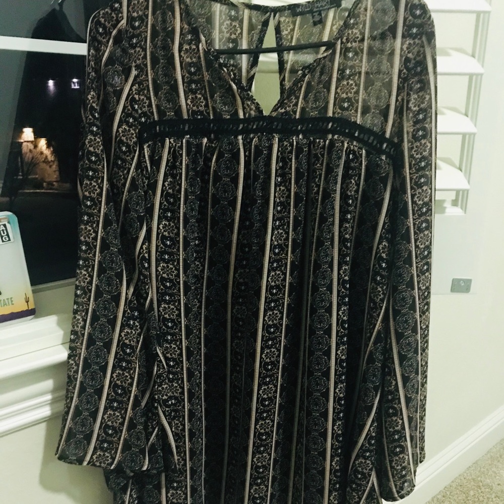 Never worn bohemian style dresses!